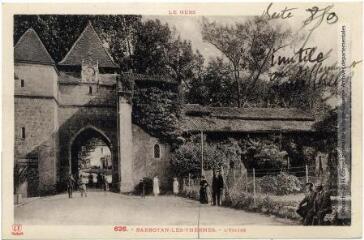 1 vue Le Gers. 626. Barbotan-les-Thermes : l'église. - Toulouse : phototypie Labouche frères, [entre 1930 et 1937]. - Carte postale
