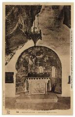 1 vue Le Lot. 54. Rocamadour : chapelle Saint-Michel. - Toulouse : éditions Pyrénées-Océan, Labouche frères ; [Rocamadour] : Magasin du Pèlerinage, marque LF, [entre 1937 et 1950]. - Carte postale