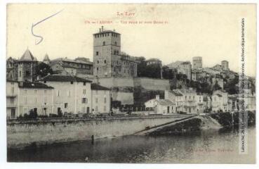 1 vue - Le Lot. 178. Cahors : vue prise du pont Henri IV. - Toulouse : phototypie Labouche frères, [entre 1905 et 1925]. - Carte postale (ouvre la visionneuse)