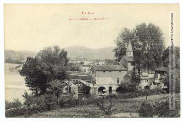 1 vue Le Lot. 186. Cahors : moulin Coti. - Toulouse : phototypie Labouche frères, [entre 1905 et 1925]. - Carte postale