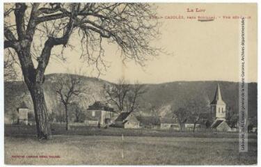 1 vue Le Lot. 283. Cazolès [Cazoulès] près Souillac : vue générale. - Toulouse : phototypie Labouche frères, [entre 1905 et 1925]. - Carte postale
