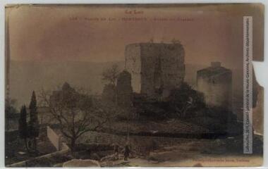1 vue Le Lot. 438. Vallée du Lot. Montbrun : ruines du château. - Toulouse : phototypie Labouche frères, [entre 1905 et 1925]. - Carte postale