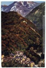 2 vues 130. Eaux-Bonnes : pic de Ger (2612 m.) et val de la Sourde. - Toulouse : éditions Pyrénées-Océan, Labouche frères, [entre 1937 et 1950]. - Carte postale