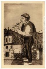 1 vue Types basques. 53. Joueur de fifre / dessiné par Lam, 1928. - Toulouse : édition Pyrénées-Océan, Labouche frères, [entre 1937 et 1950]. - Carte postale