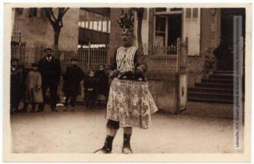 1 vue Types basques. 88. Zamalzaina : le chevalet : danseur de la Soule. - Toulouse : phototypie Labouche frères, [entre 1905 et 1937]. - Carte postale
