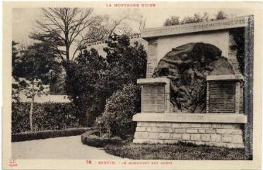 3 vues La Montagne Noire. 76. Sorèze : le monument aux morts. - Toulouse : phototypie Labouche frères, marque LF au recto, [entre 1918 et 1937]. - Carte postale