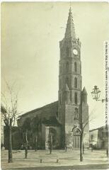 2 vues 45. Blagnac : l'église / photographie Henri Jansou (1874-1966). - Toulouse : maison Labouche frères, [entre 1900 et 1940]. - Photographie