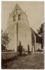 2 vues Haute-Garonne. 593. Cassagne canton de Salies-du-Salat : l'église / photographie Henri Jansou (1874-1966). - Toulouse : maison Labouche frères, [entre 1900 et 1940]. - Photographie