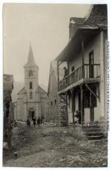 2 vues Vallée de Larboust : Garin : l'église. - Toulouse : maison Labouche frères, [entre 1900 et 1940]. - Photographie
