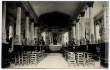 3 vues Ondes (Haute-Garonne) : intérieur de l'église. - Toulouse : maison Labouche frères, [entre 1937 et 1950, réédition vers 1950]. - Photographie
