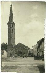 2 vues Le Gers. 402. Marciac : l'église des Augustins / photographie Henri Jansou (1874-1966). - Toulouse : maison Labouche frères, [entre 1900 et 1940]. - Photographie
