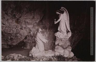 3 vues Le Lot. 34. Rocamadour : grotte de l'agonie / [photographie Amédée Trantoul (1837-1910)]. - Toulouse : phototypie Labouche frères, [entre 1918 et 1937]. - Carte postale