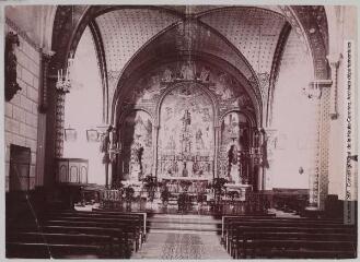 2 vues Anglet : N.D. [Notre-Dame] du Refuge : intérieur de la chapelle. - Toulouse : maison Labouche frères, [entre 1900 et 1940]. - Photographie