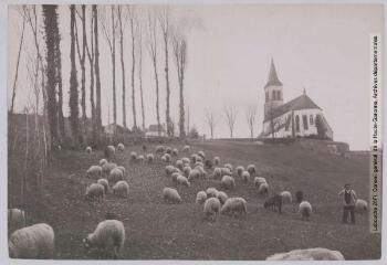 3 vues Les Basses-Pyrénées. 696. Asson, près Nay : l'église. - Toulouse : phototypie Labouche frères, [entre 1905 et 1937]. - Carte postale
