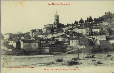 1 vue La Haute-Garonne. 154. Cintegabelle : vue générale. - Toulouse : Labouche frères, marque LF au verso, [entre 1905 et 1930]. - Carte postale